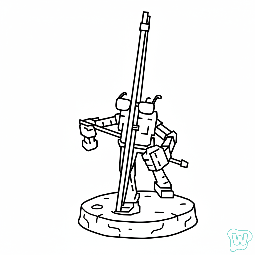 páginas para colorear para Brasilini Berimbini