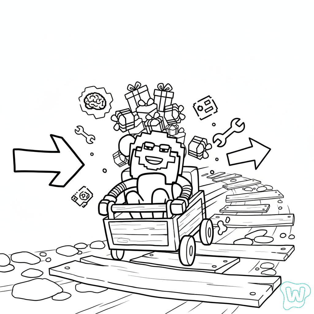 Chicleteira Noelteira páginas para colorear gratis 3