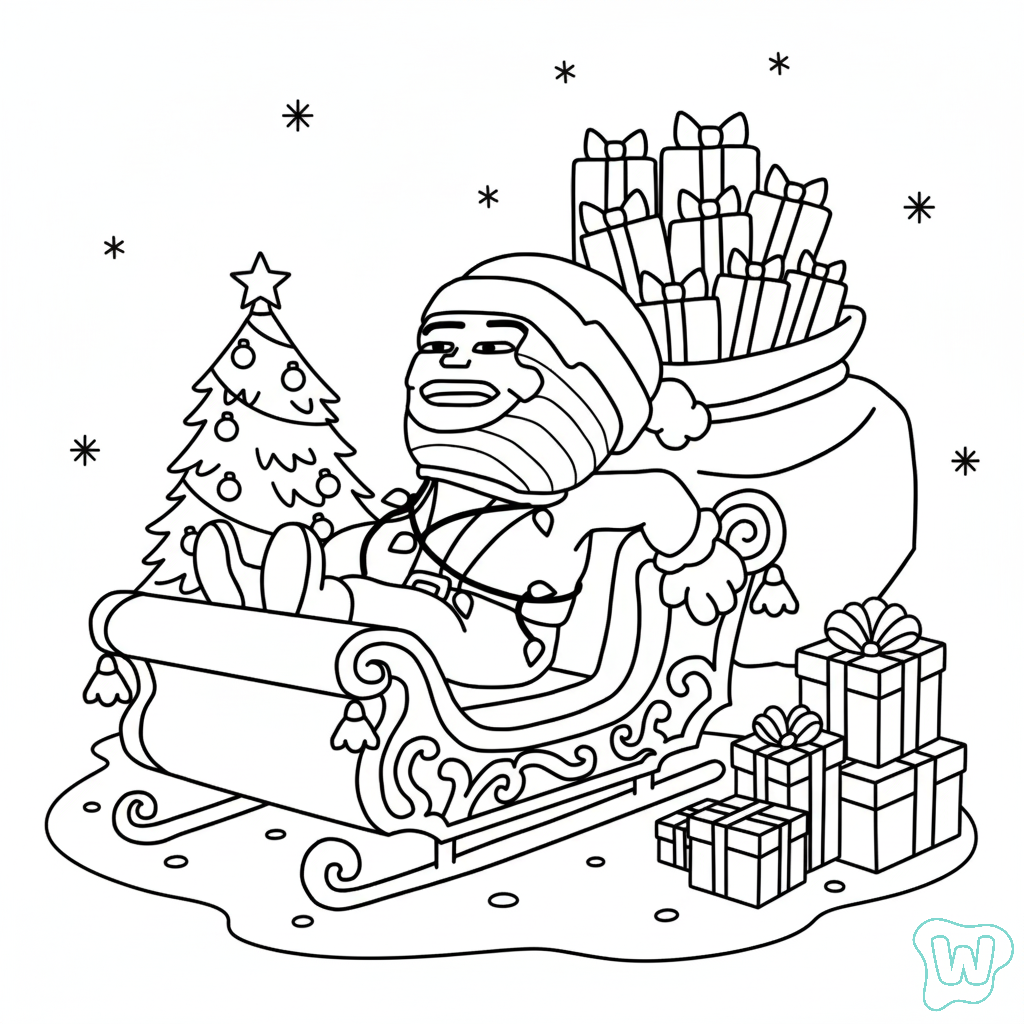 Chicleteira Noelteira descargar e imprimir PDF gratis