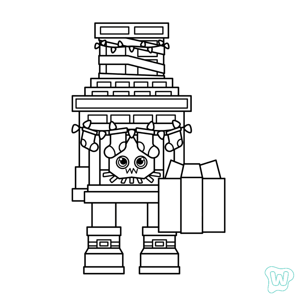 Chimnino páginas para colorear para imprimir