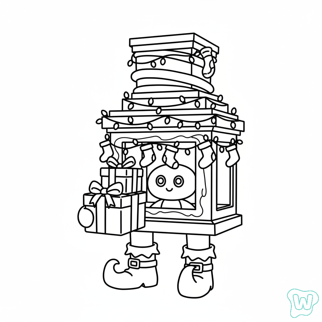 páginas para colorear imprimibles Chimnino para adultos