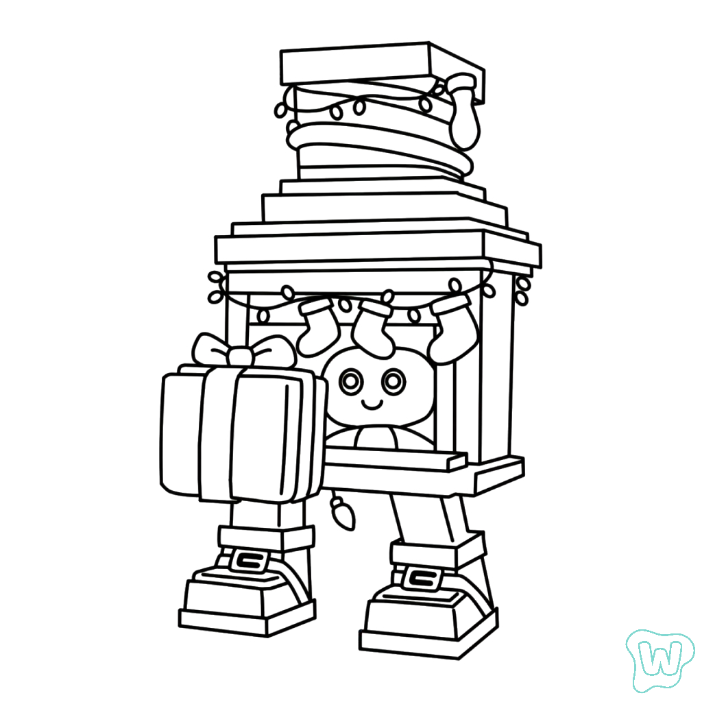 Chimnino páginas para colorear para niños