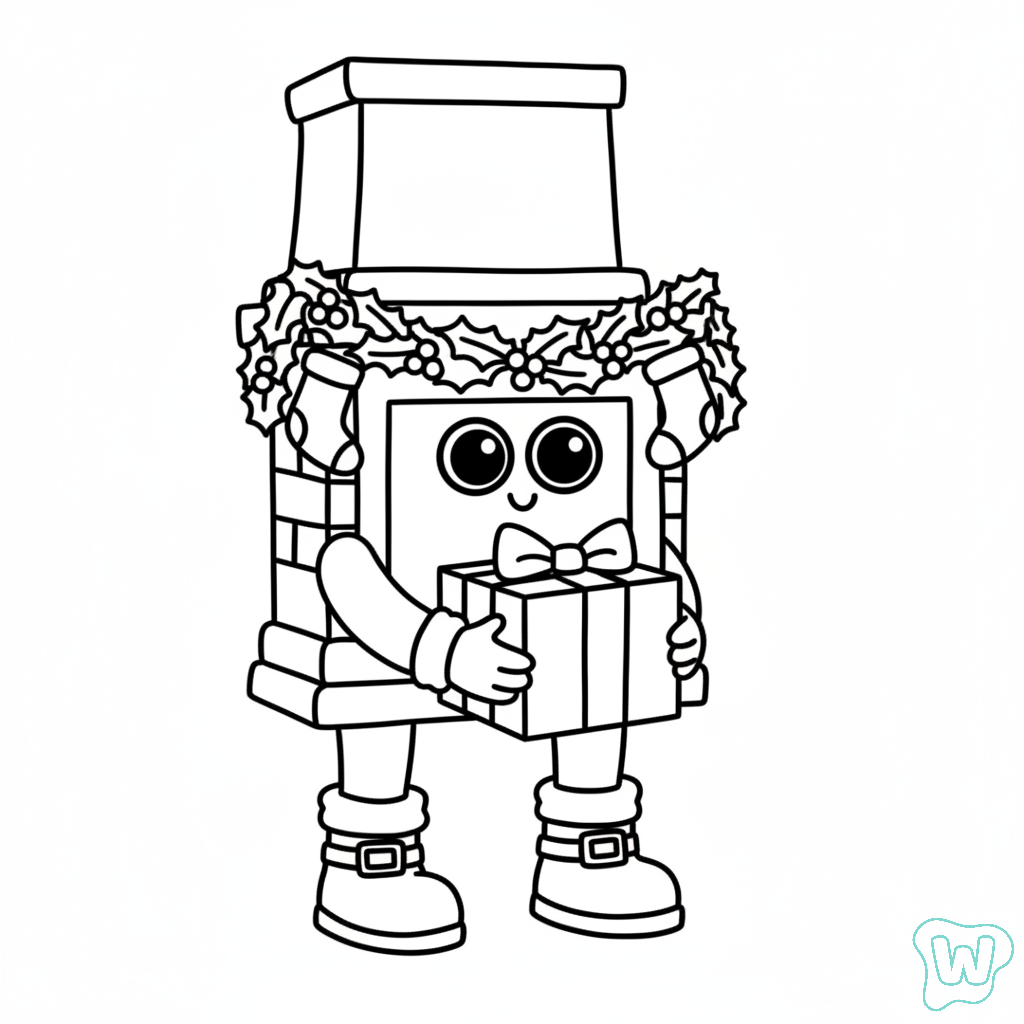 páginas para colorear imprimibles Chimnino