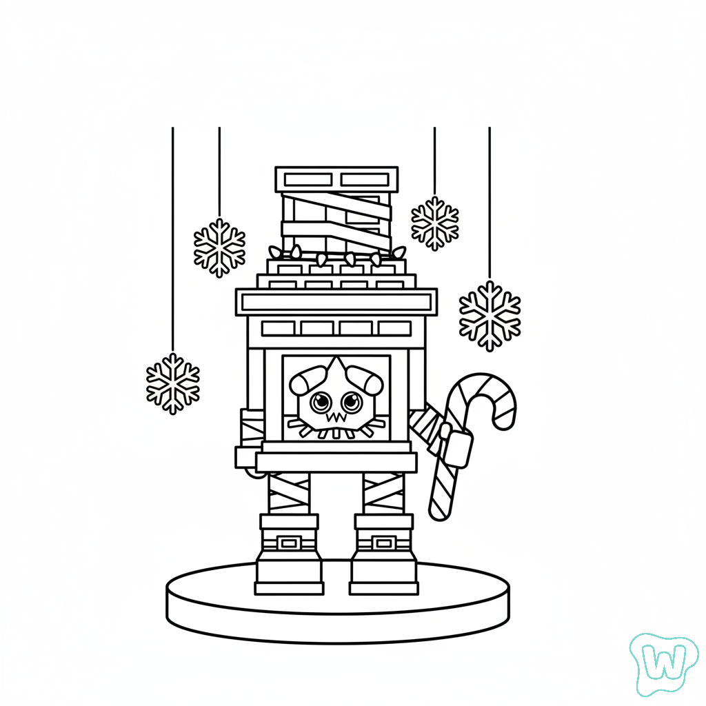 Chimnino páginas para colorear para niños 1