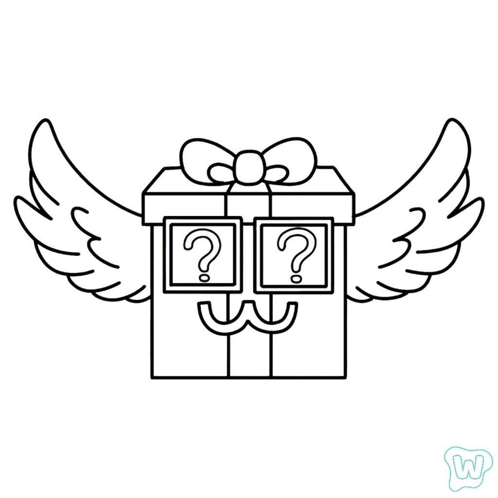 Festive Lucky Block páginas para colorear para adultos