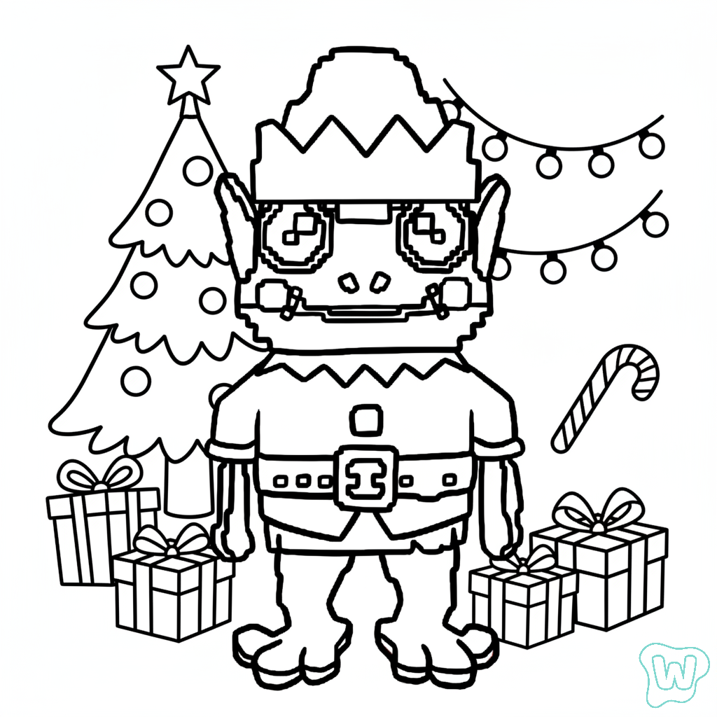 Frogo Elfo páginas para colorear para imprimir