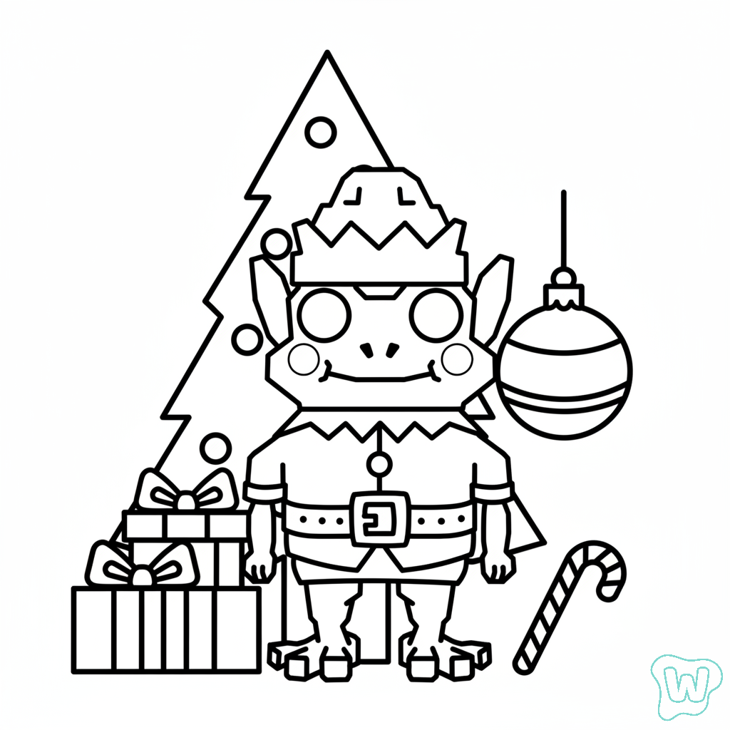 imprimir PDF gratis Frogo Elfo