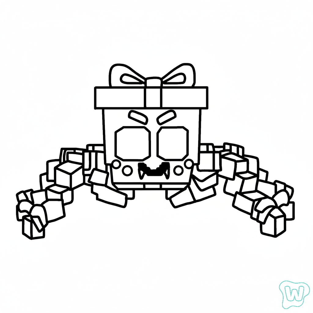 Giftini Spyderini imprimir PDF gratis