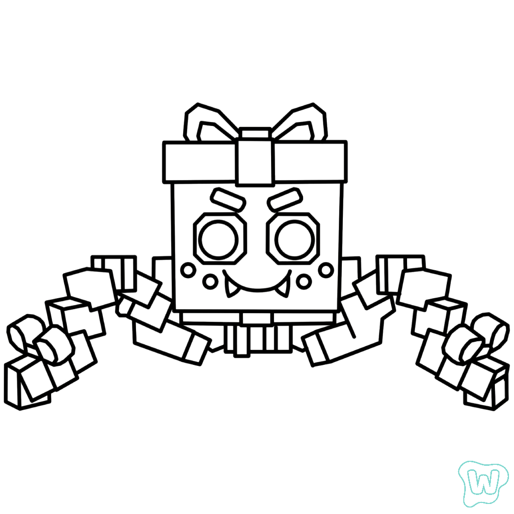 Giftini Spyderini páginas para colorear gratis