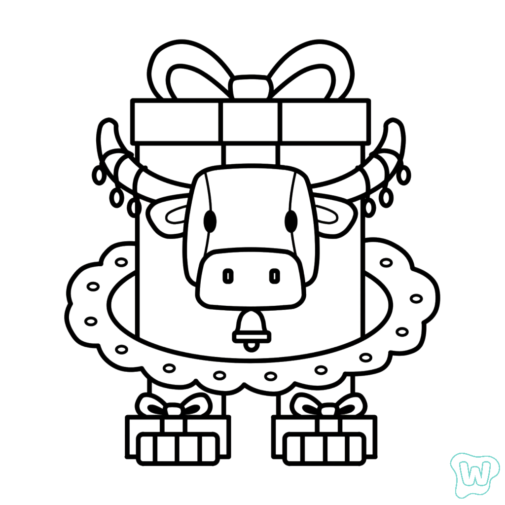 La Vacca Prese Presente páginas para colorear para adultos pdf