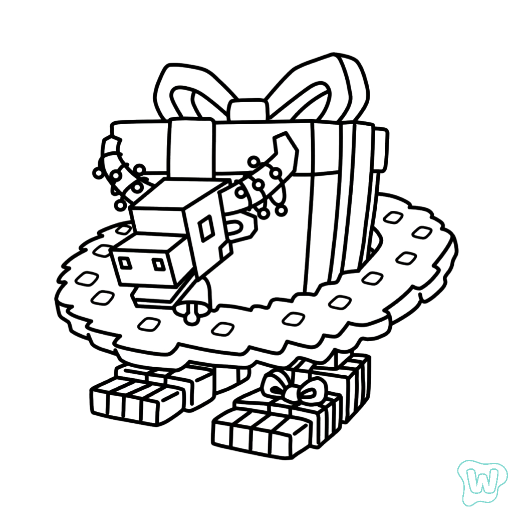 dibujos para colorear grinch La Vacca Prese Presente