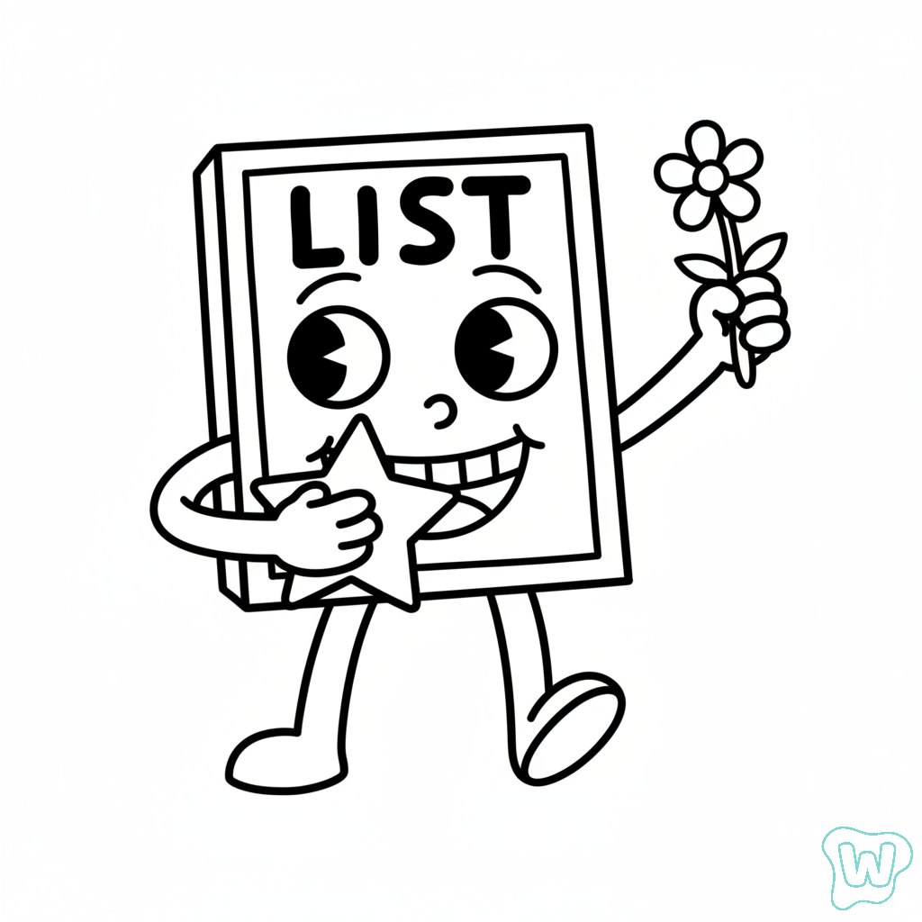 List List List Sahur dibujos para colorear y Imprimir PDF gratis