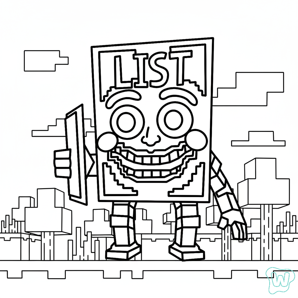 páginas para colorear imprimibles gratis List List List Sahur