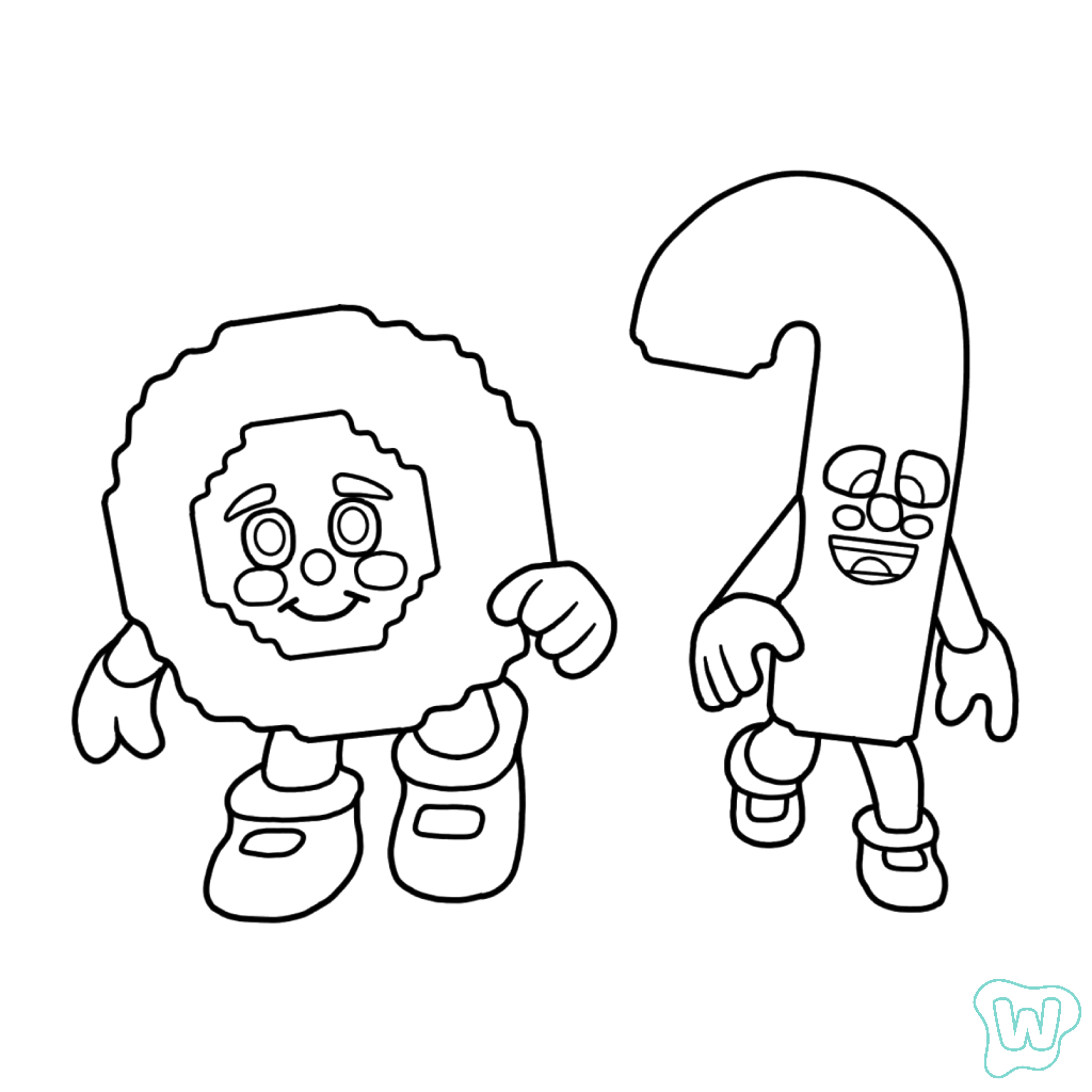 colorear páginas de Los Candies