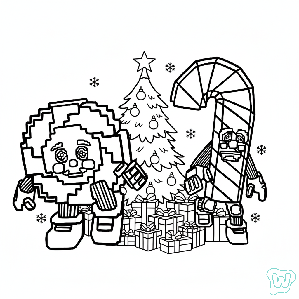 Los Candies dibujos para colorear grinch 1