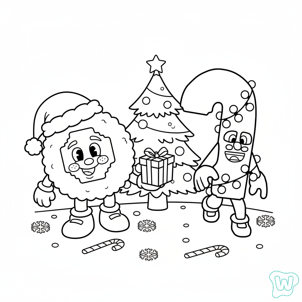 Los Candies dibujos para colorear