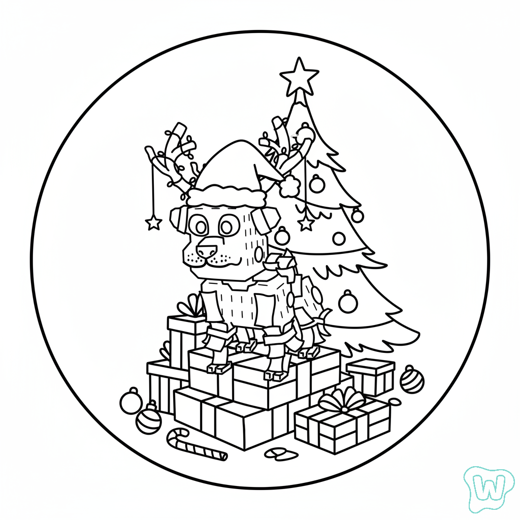 Money Money Reindeer páginas para colorear para niños