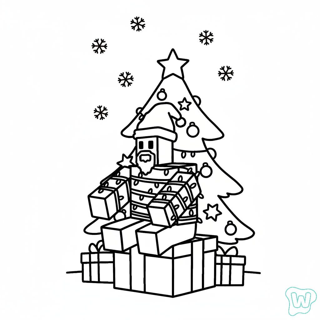 Noobini Santanini PDF para imprimir gratis