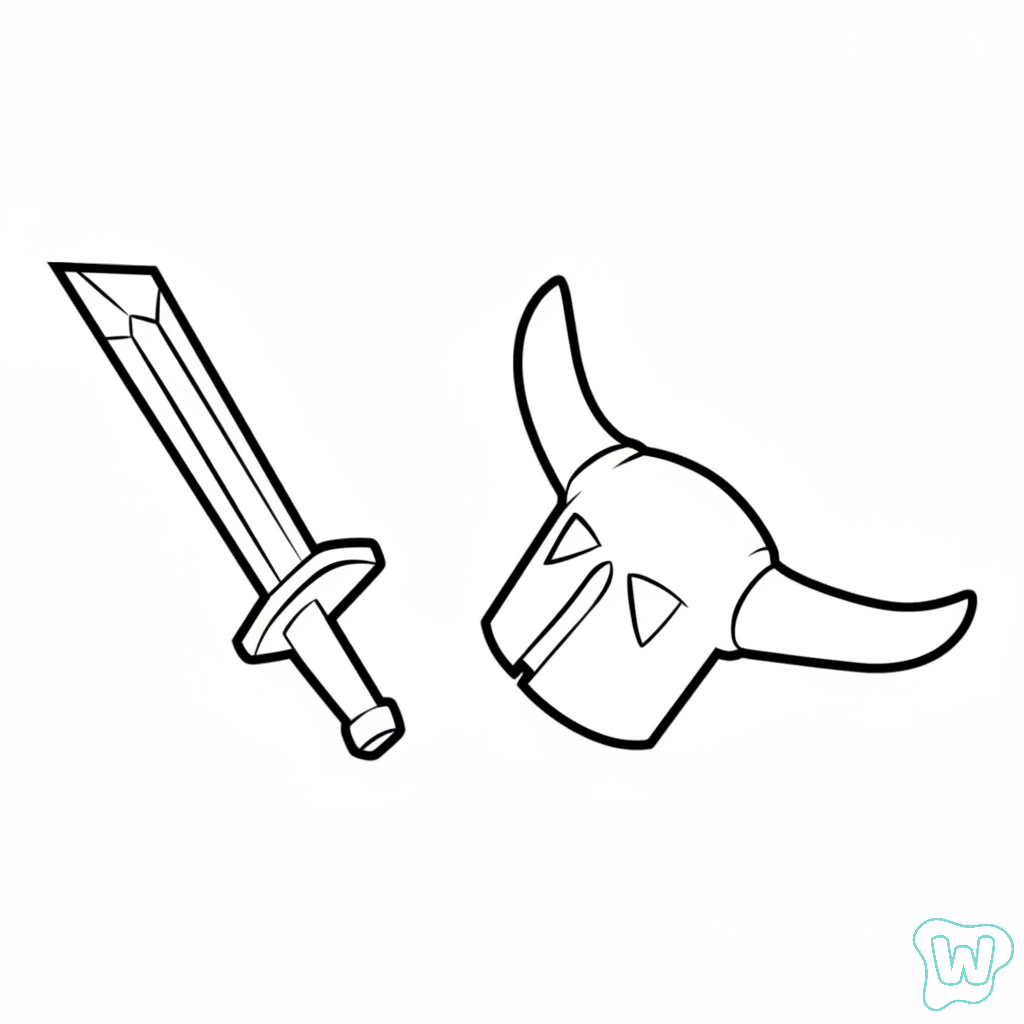 páginas para colorear kawaii lindas P.E.K.K.A