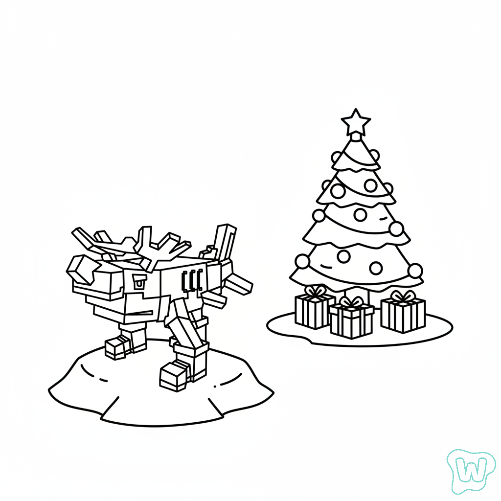 dibujos para colorear grinch Reindeer Tralala