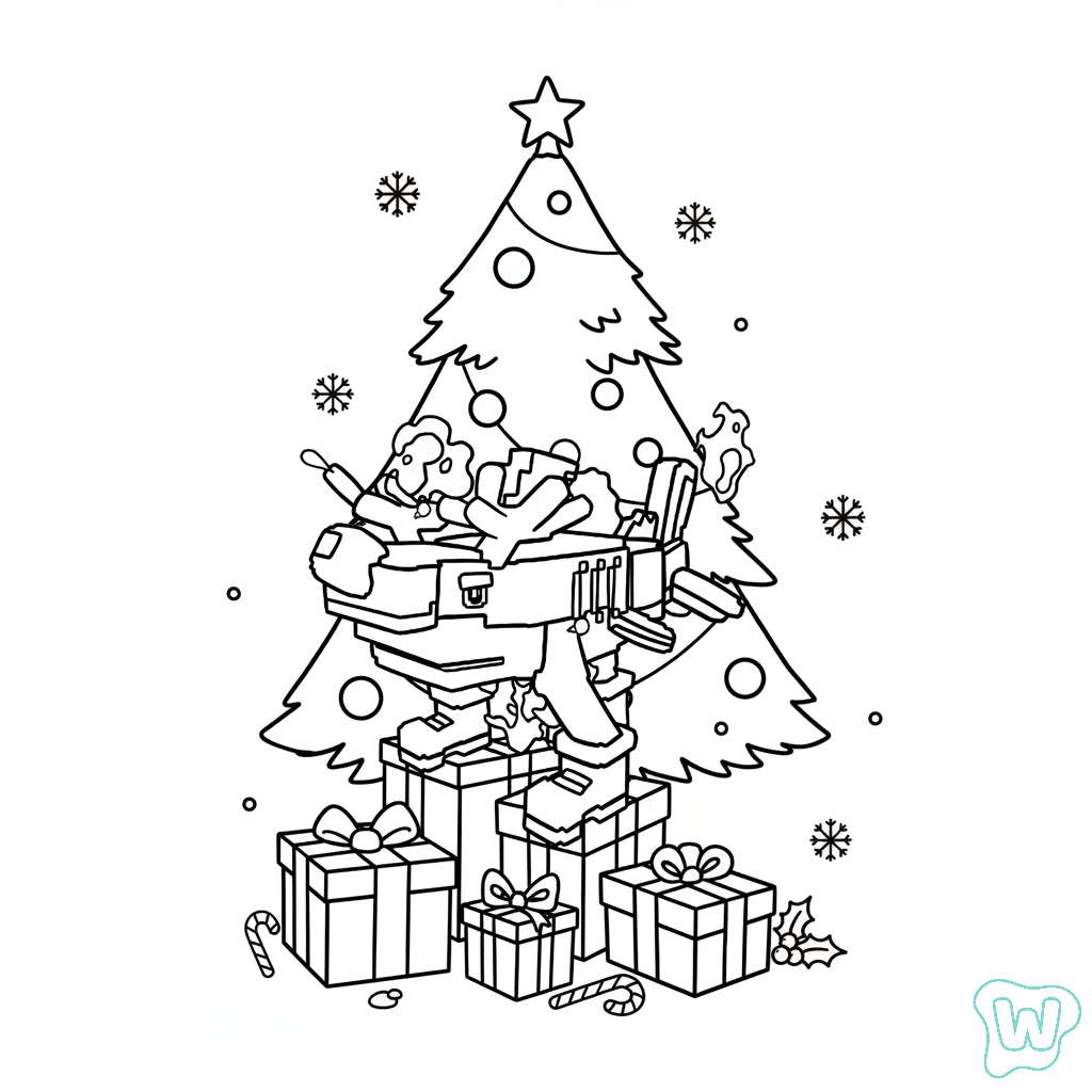 Reindeer Tralala PDF para imprimir gratis 1