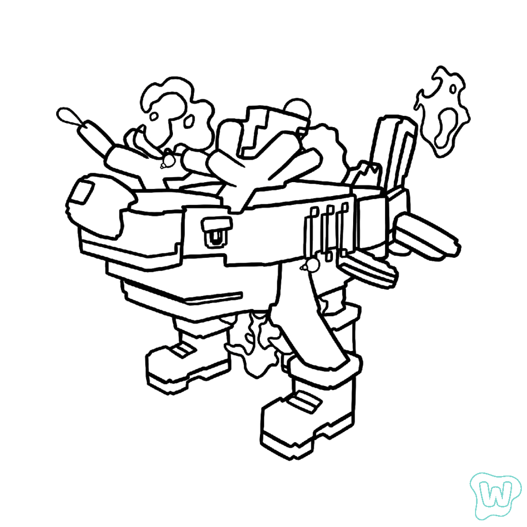 páginas para colorear de preescolar Reindeer Tralala