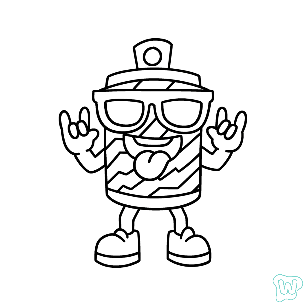 Swag Soda páginas para colorear gratis