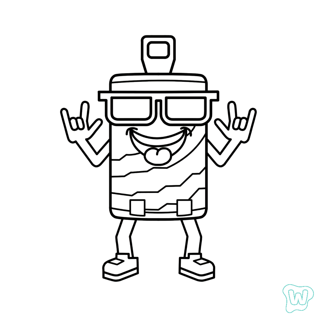 páginas para colorear Swag Soda gratis