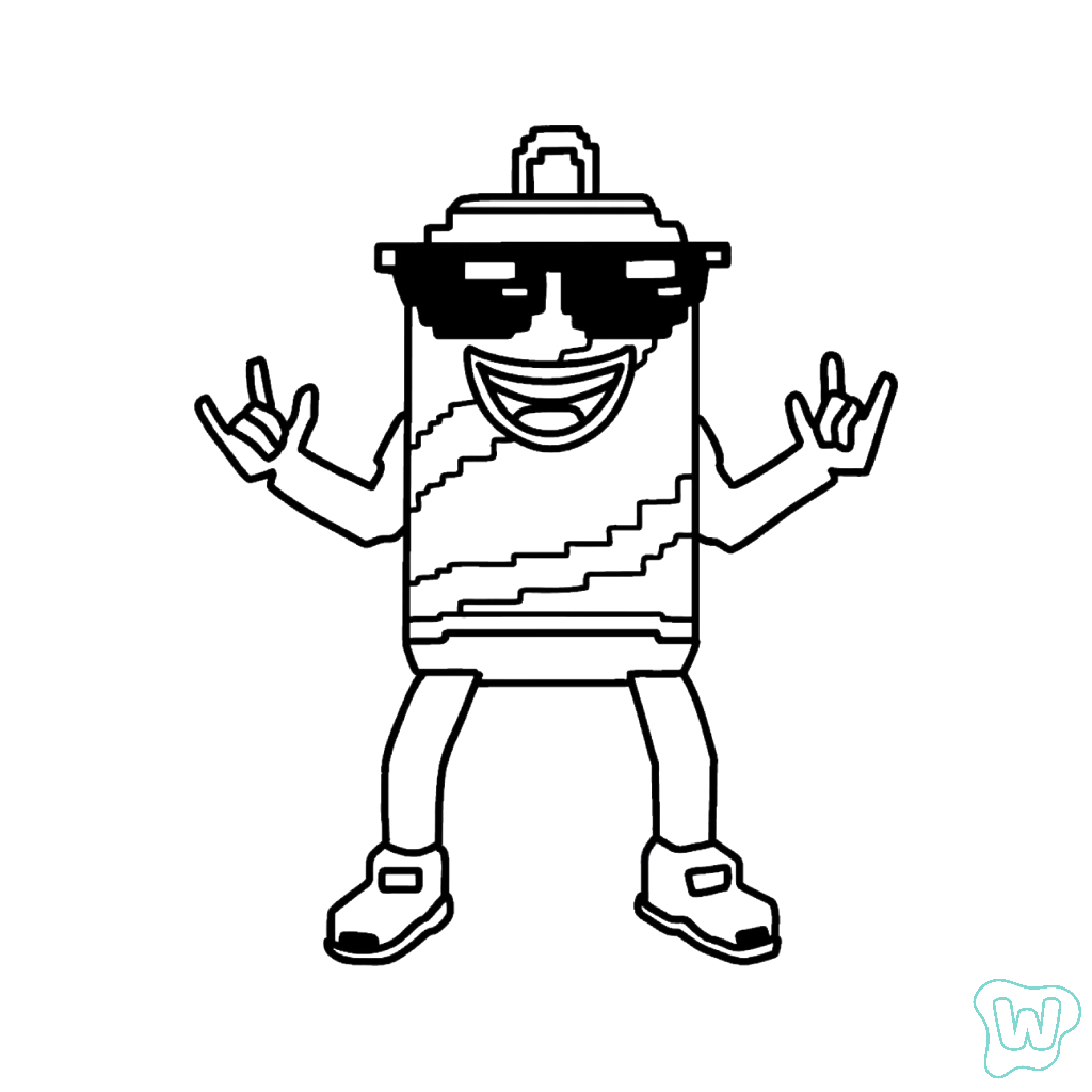 dibujos para colorear grinch Swag Soda