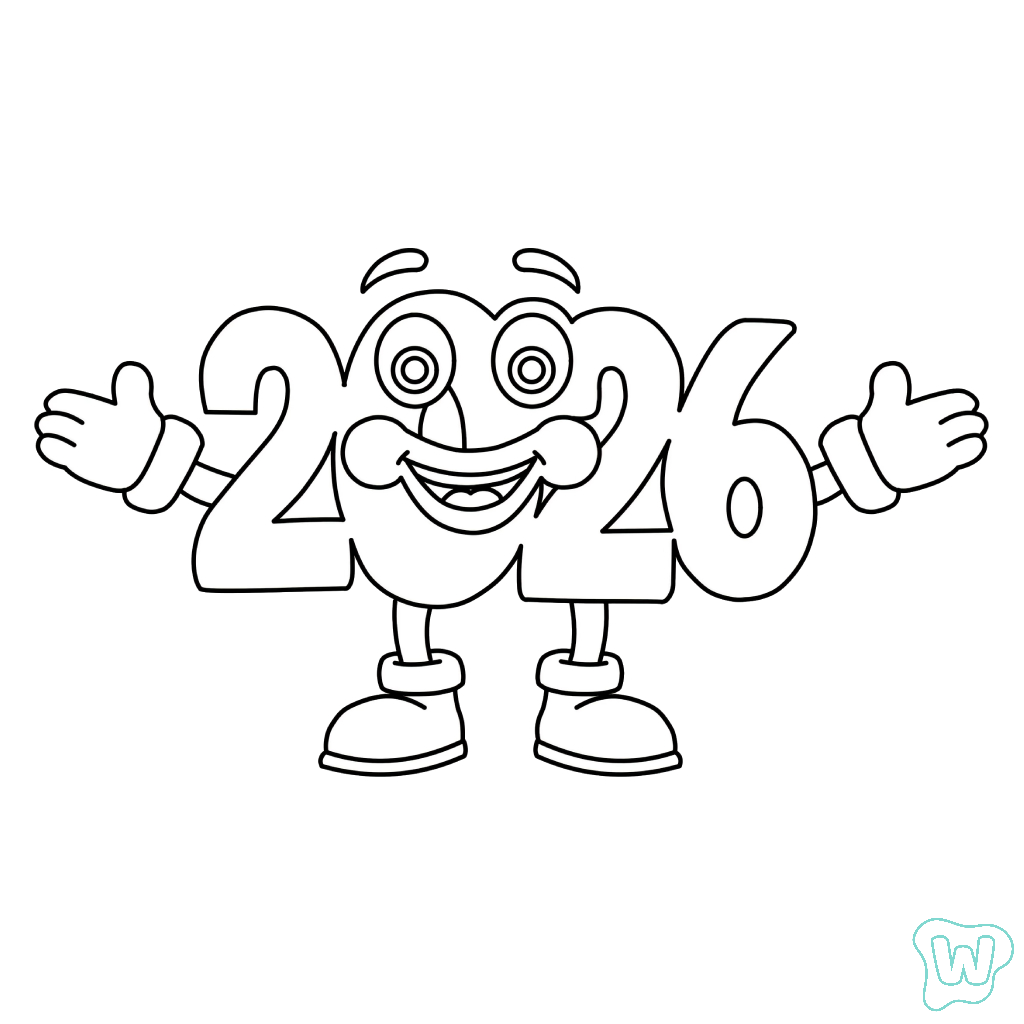 páginas para colorear gratis 2026 Brainrot para niños