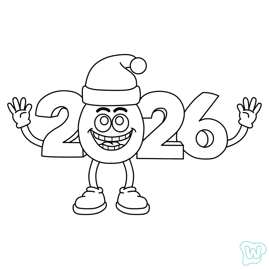 páginas para colorear gratis 2026 Brainrot para niños 1