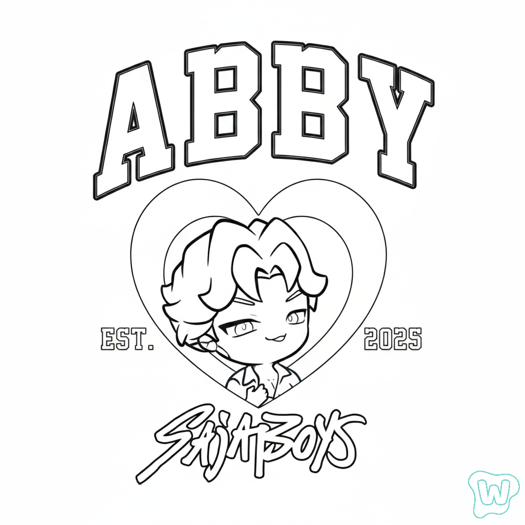 páginas para colorear Abby Saja imprimibles gratis