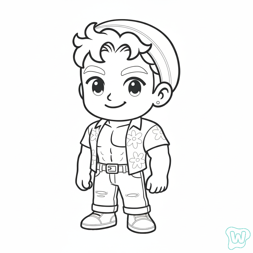 páginas para colorear gratis Abby Saja pdf