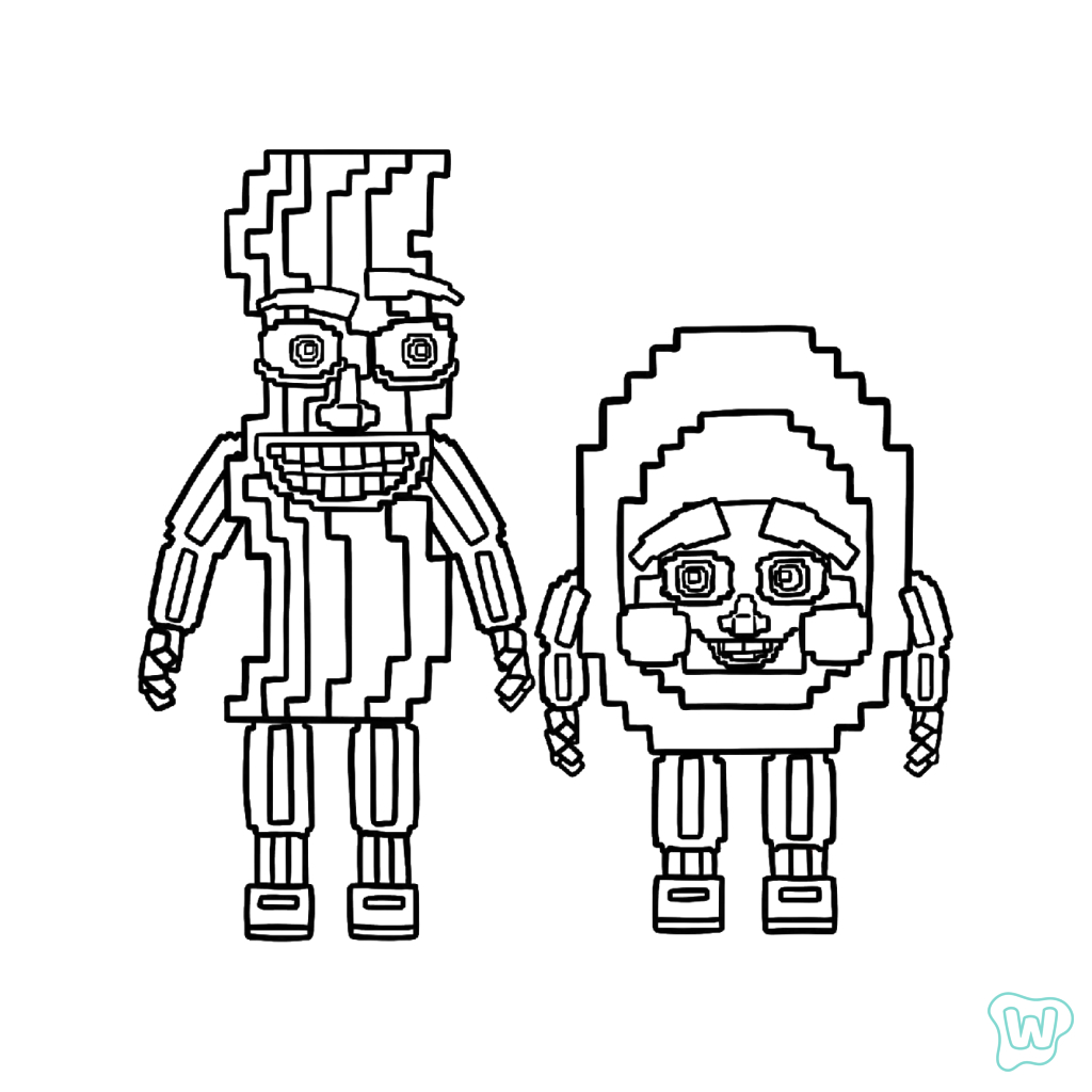 páginas para colorear para Bacuru and Egguru