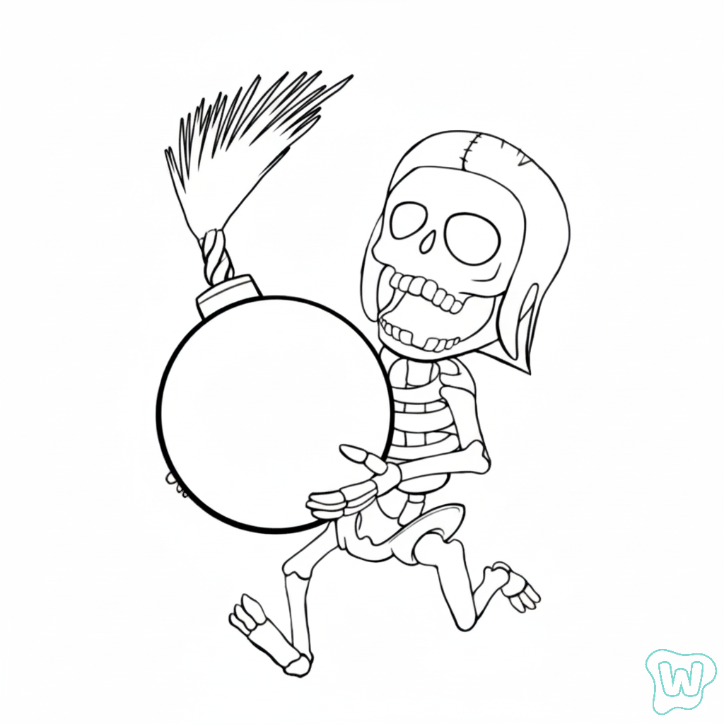 Bomber colorear y Imprimir PDF