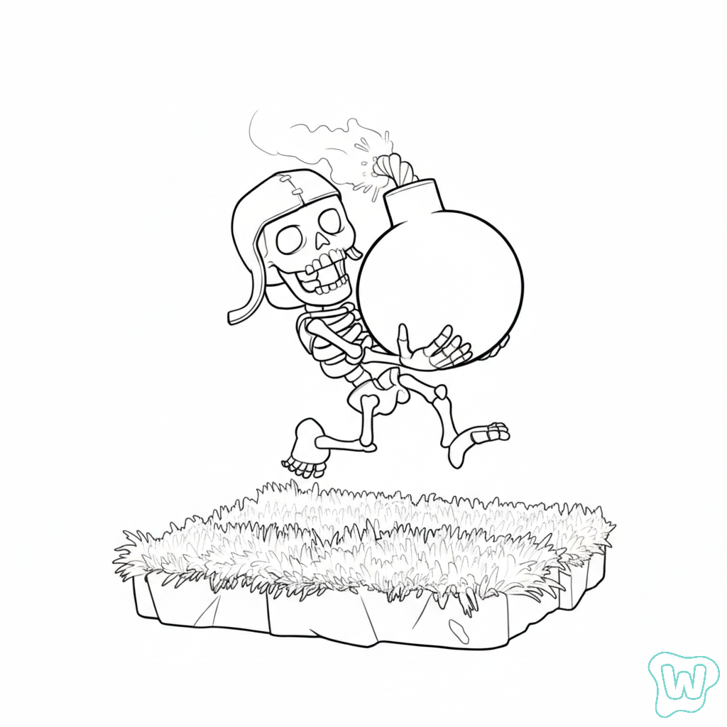 Bomber páginas para colorear imprimibles