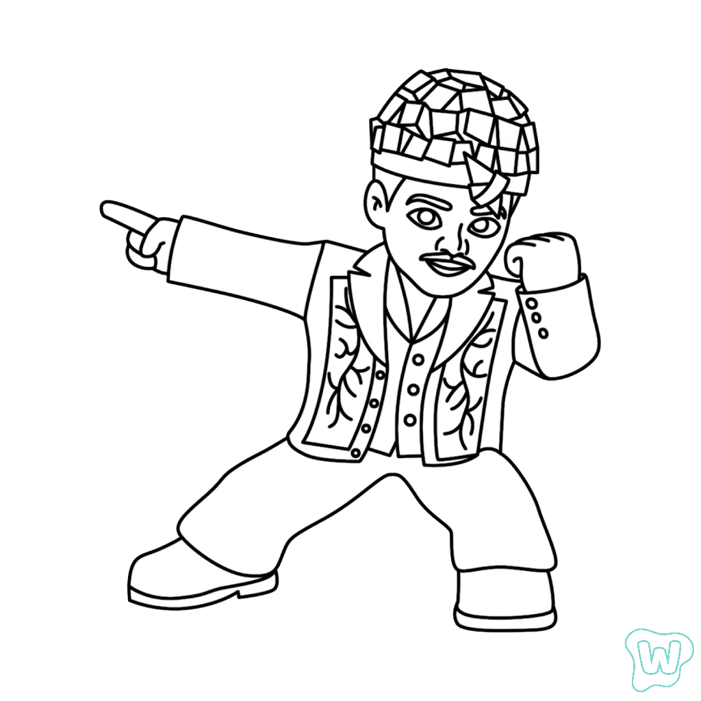 Brunito Marsito páginas para colorear gratis