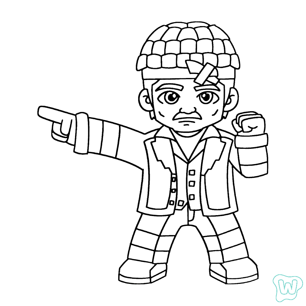 Brunito Marsito páginas para colorear para adultos