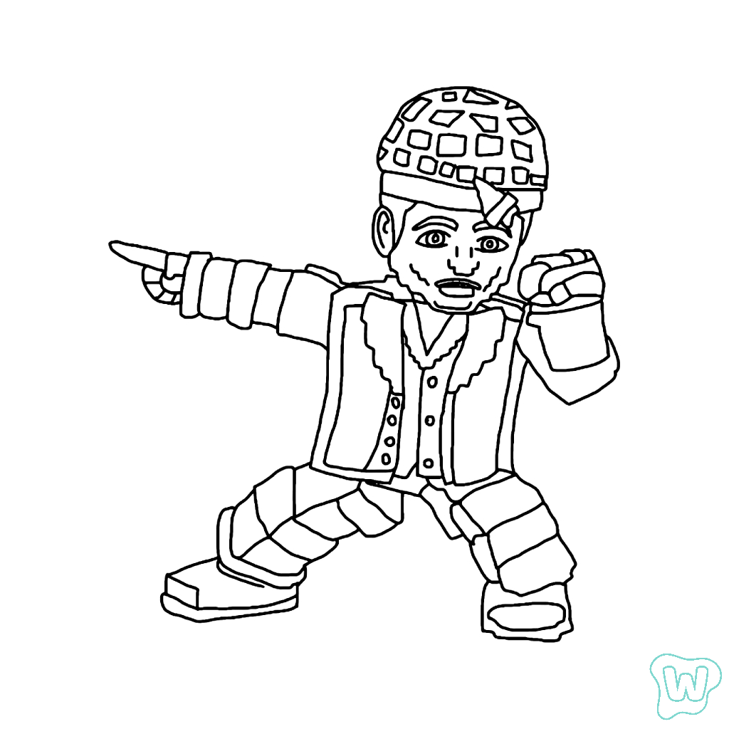 Brunito Marsito dibujos para colorear  y Imprimir PDF gratis