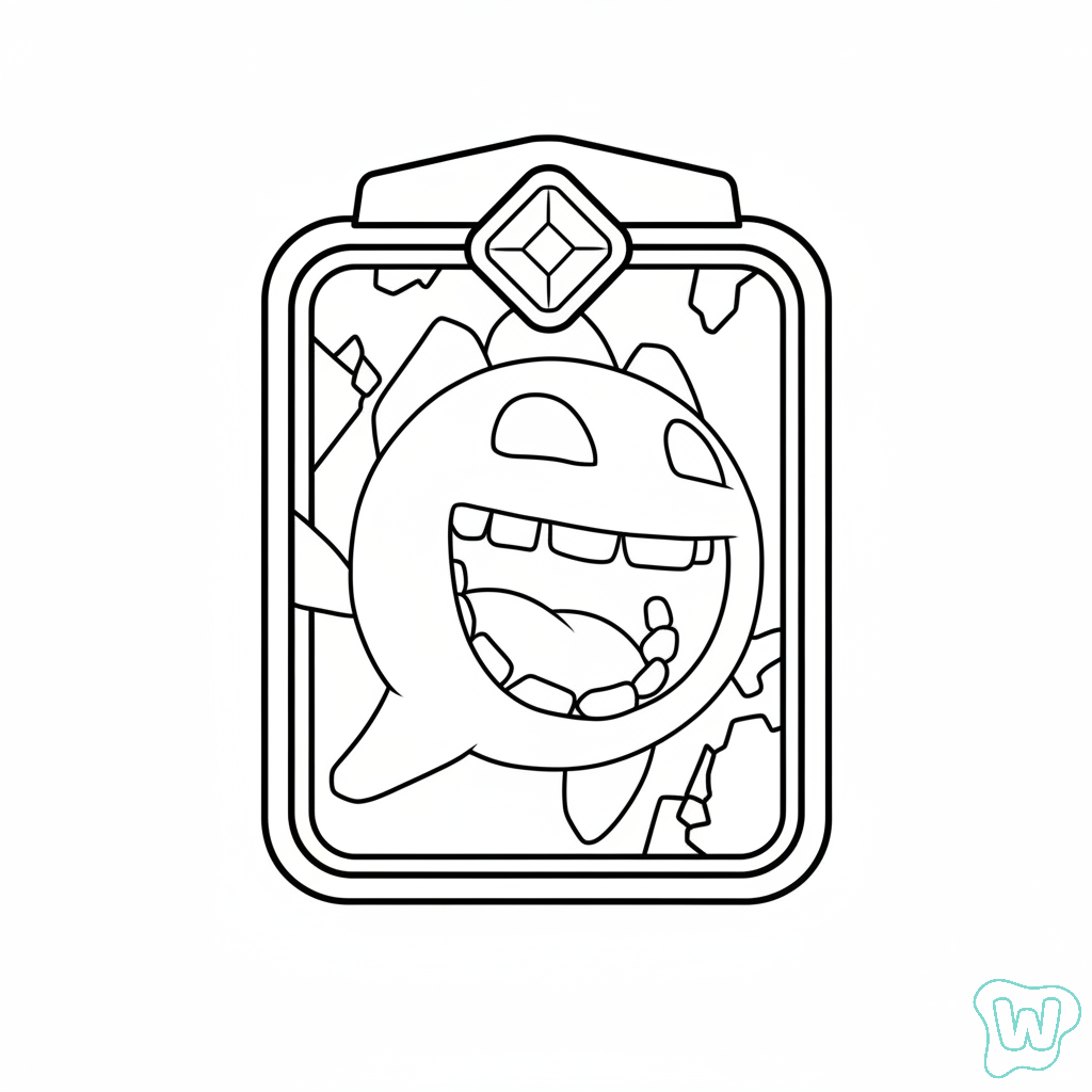 lindas páginas para colorear Ice Spirit