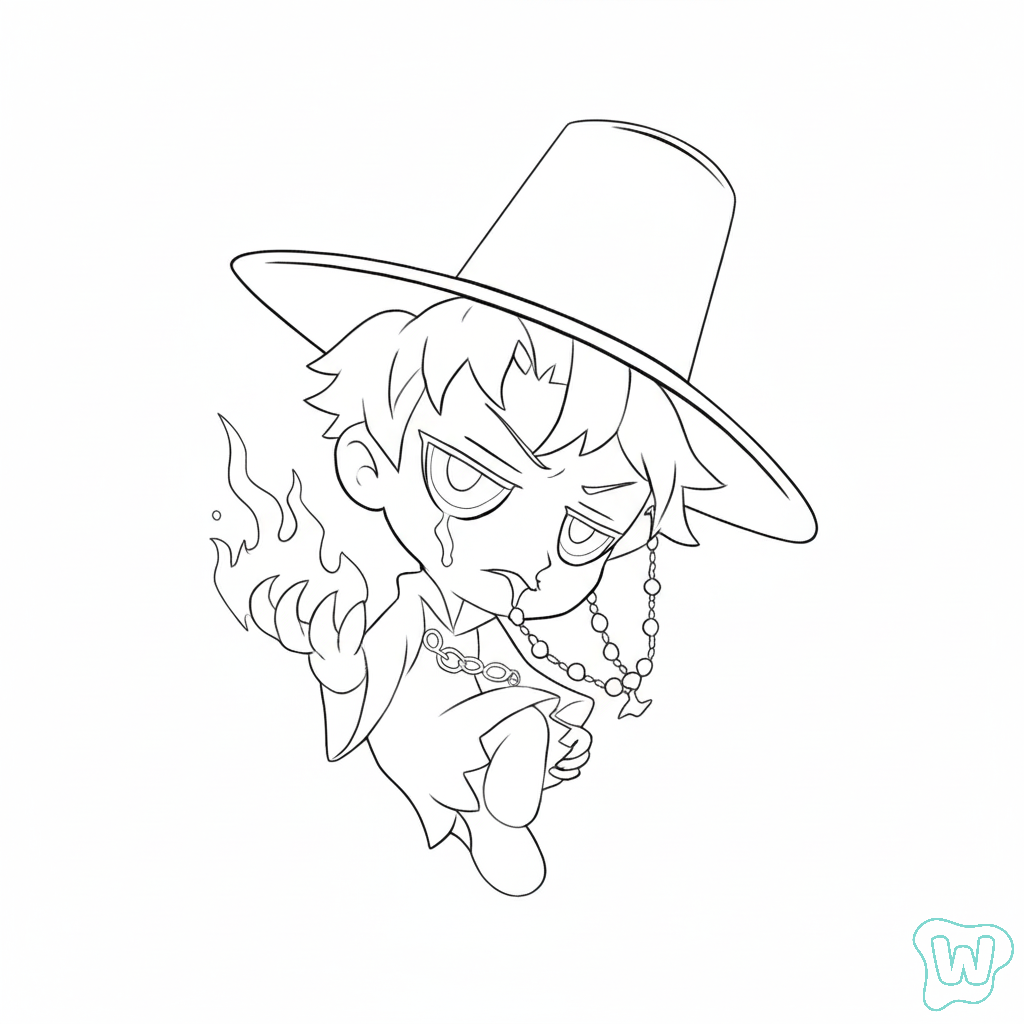 páginas para colorear de árboles Jinu gratis