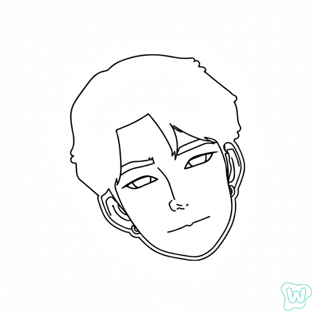 páginas para colorear imprimibles gratis Jinu