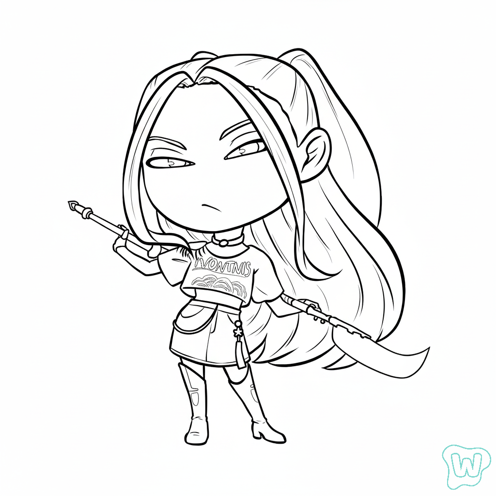 páginas para colorear para adultos Mira