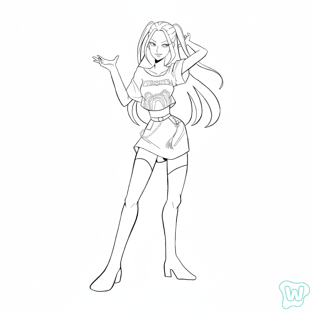 páginas para colorear imprimibles Mira para adultos 1