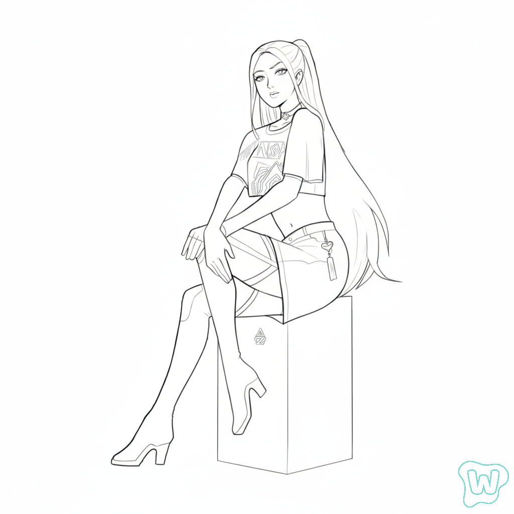 páginas para colorear imprimibles Mira