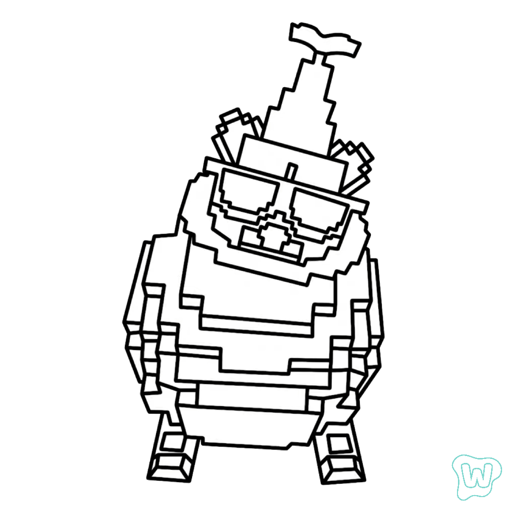 páginas para colorear Rocco Disco imprimibles gratis