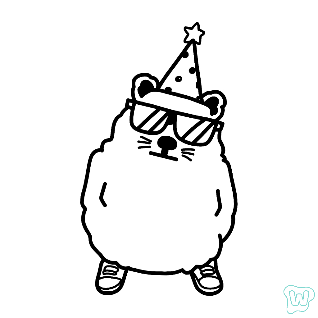 páginas para colorear gratis Rocco Disco para adultos