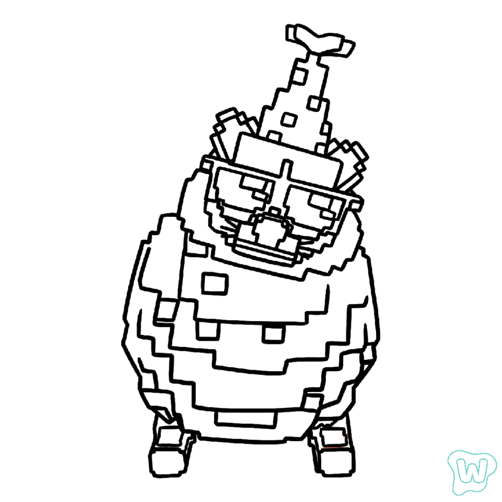 Rocco Disco páginas para colorear imprimibles