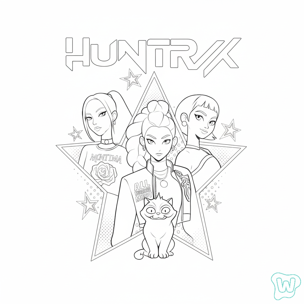 Rumi páginas para colorear gratis