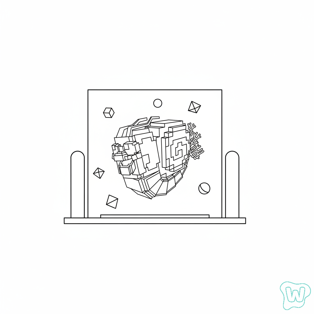 páginas para colorear para niños Tootini Shrimpini